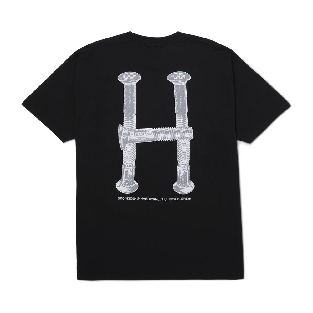 Camiseta Huf Bolts S/s Preto
