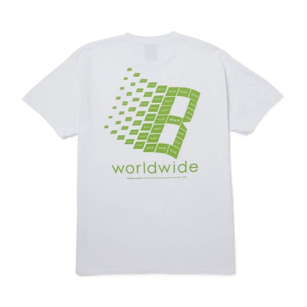 Camiseta Huf X Bronze S/s Branco