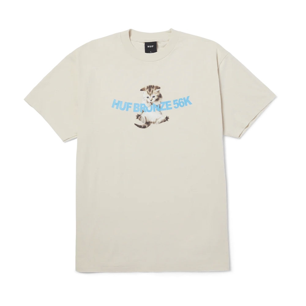 Camiseta Huf Hang In There S/s Natural