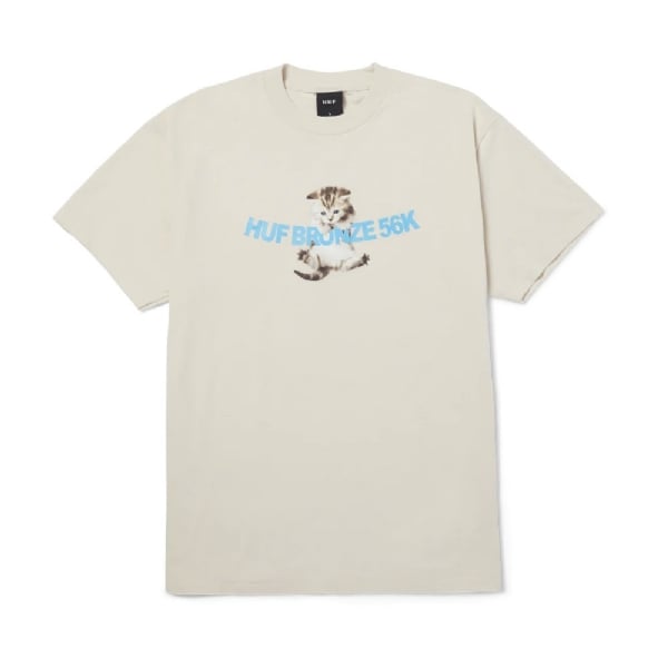 Camiseta Huf Hang In There S/s Natural