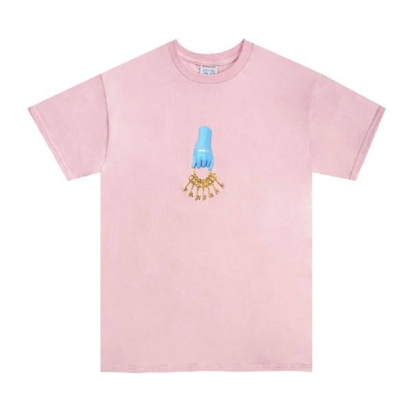 Camiseta Sci-fi Fantasy Keys Rosa Claro