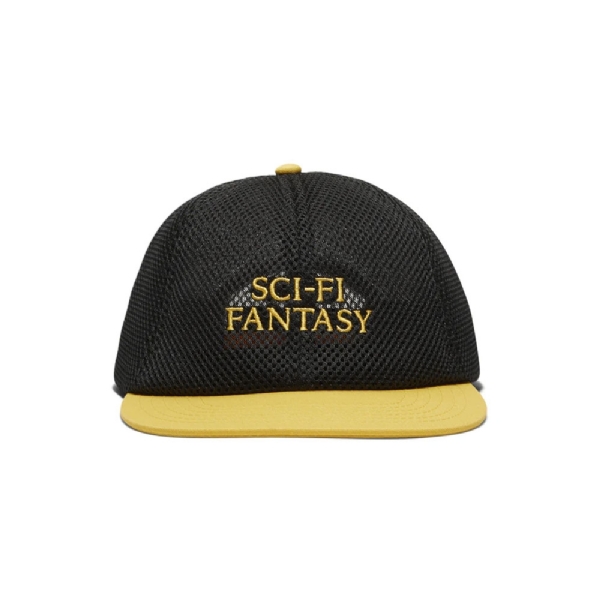 Boné Sci-fi Fantasy Logo Hat Preto/amarelo