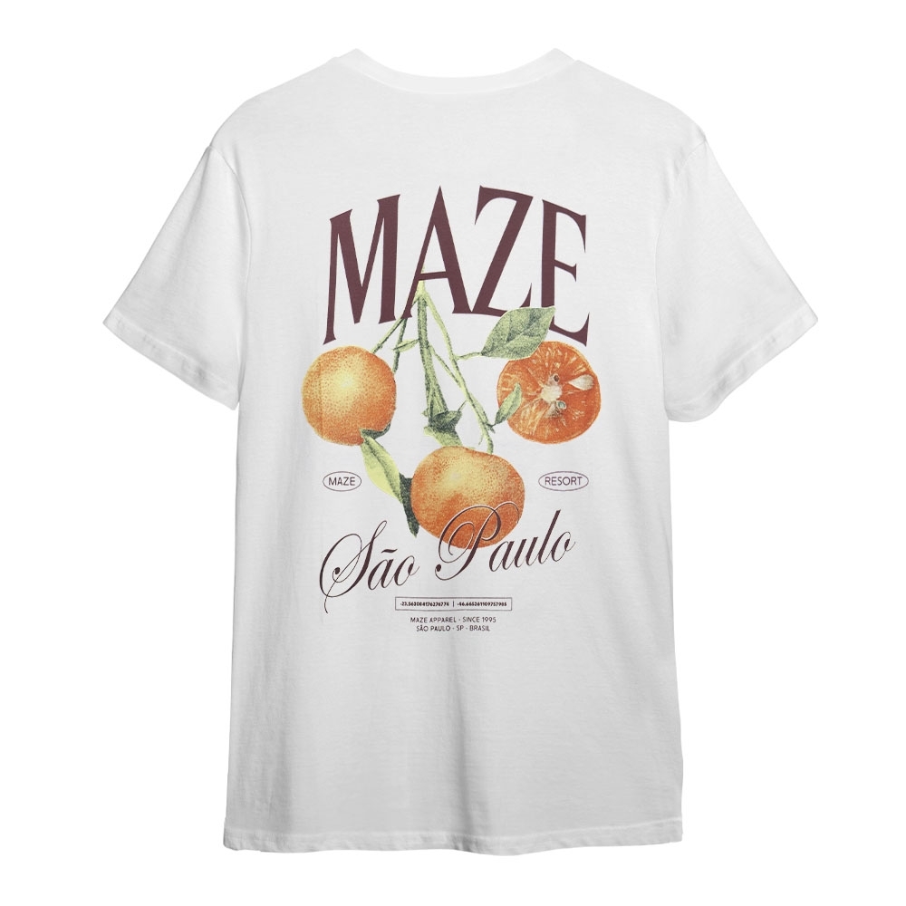 Camiseta Maze Resort Branco