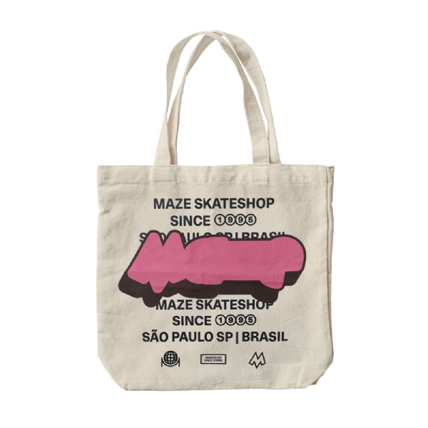 Ecobag Maze Gum Bege