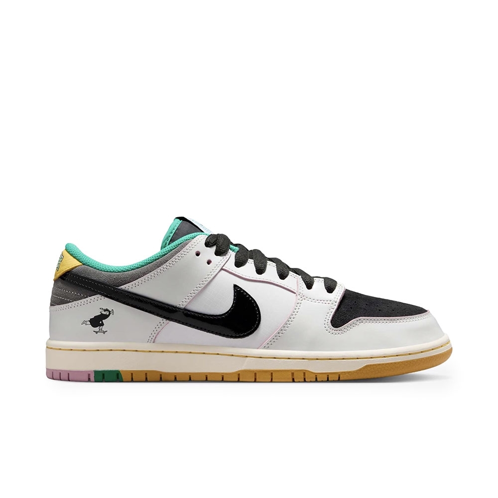 Tenis Nike Sb Dunk Low Pro X Csef Branco/verde Tenis Nike Sb Dunk Low Pro X Csef Branco/verde