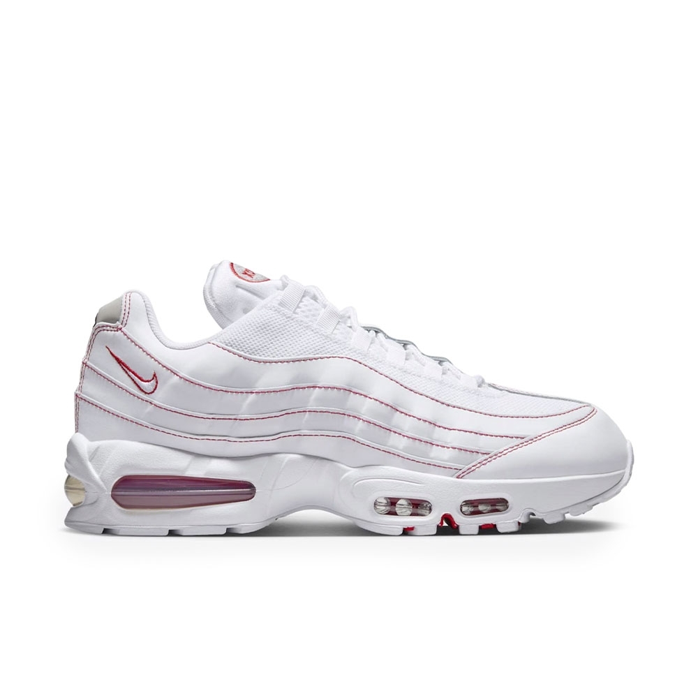 Tenis Nike Pushes The Big Bubble Air Branco/vermelho