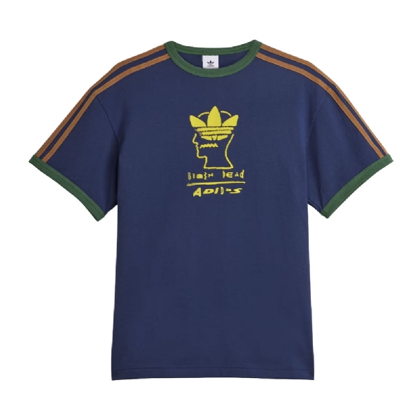Camiseta Adidas Brain Dead Tee Azul Marinho