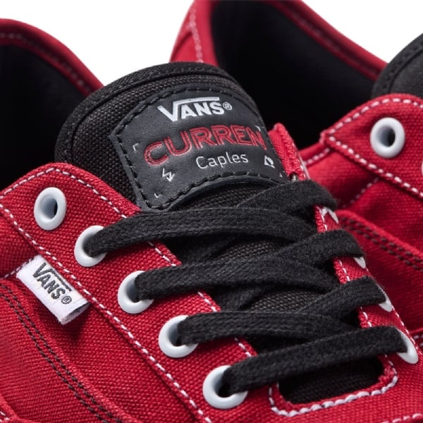 Tênis Vans Skate Curren Vermelho