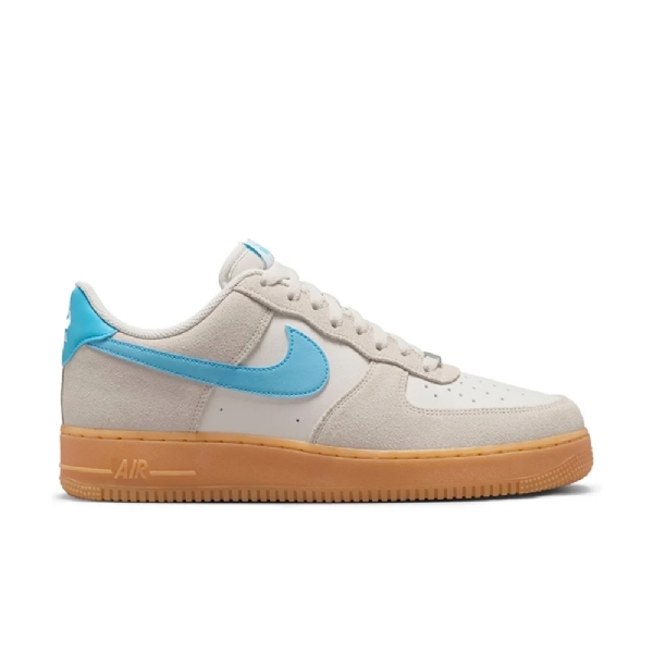 Tênis Nike Air Force 1 Low "phantom/blue/gum/yellow" Bege/azul