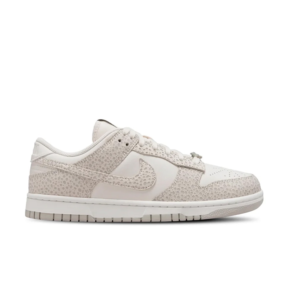 Nike Dunk Low Safari “phantom” Branco/cinza