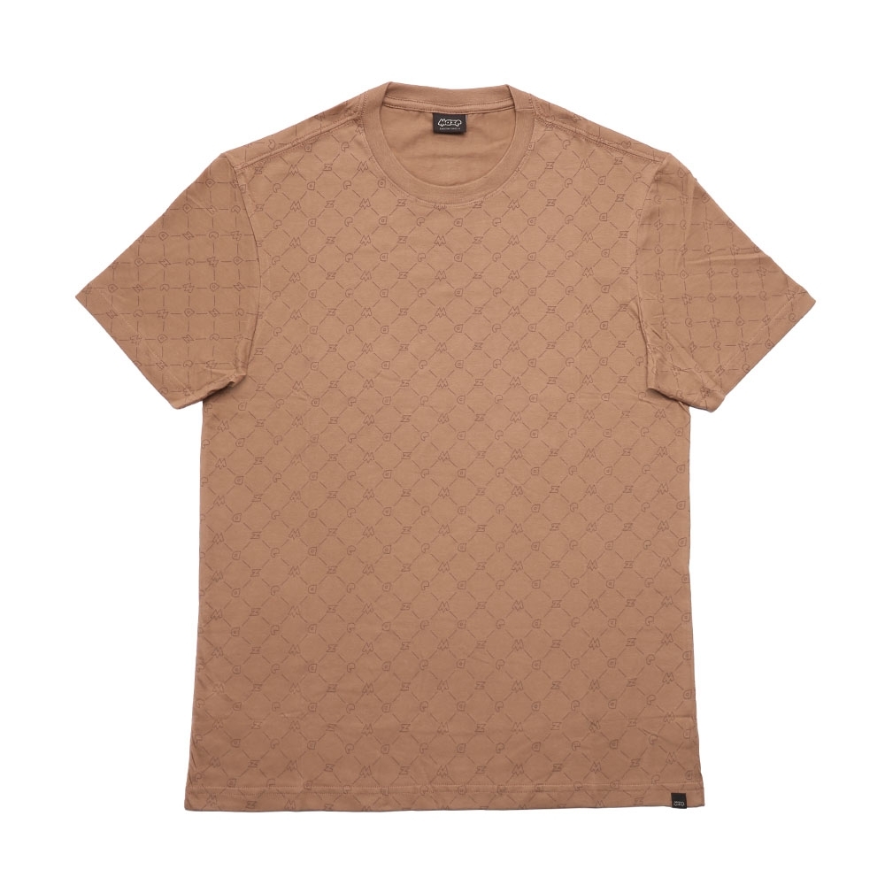 Camiseta Maze Monograma Marrom