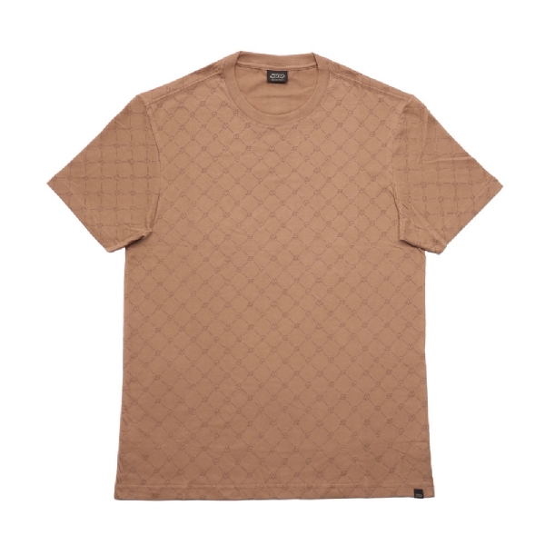 Camiseta Maze Monograma Marrom