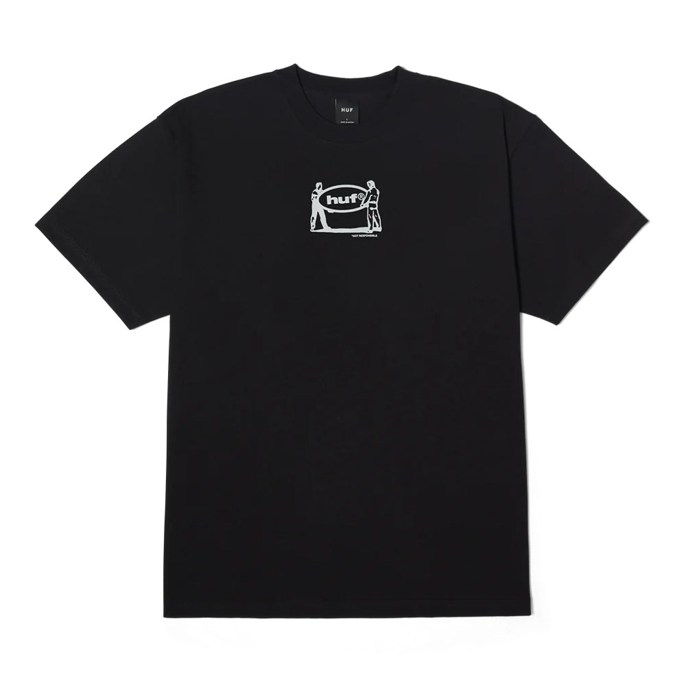 Camiseta Huf Relocation Preto