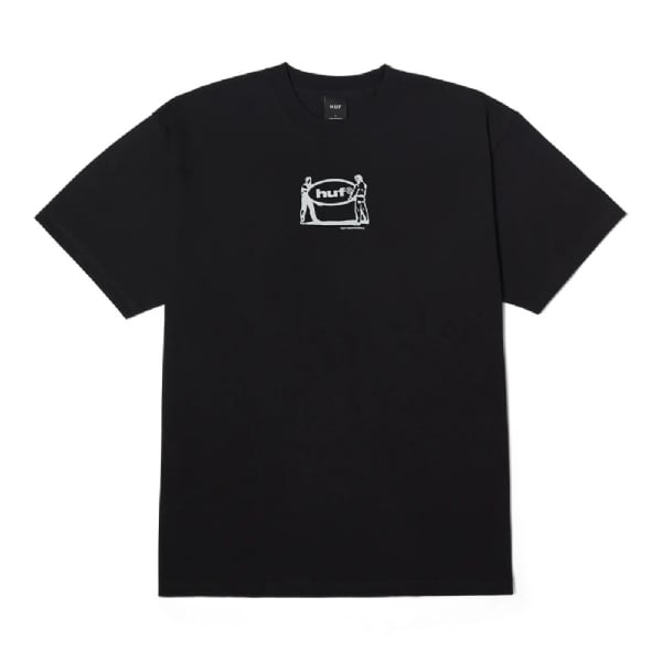 Camiseta Huf Relocation Preto