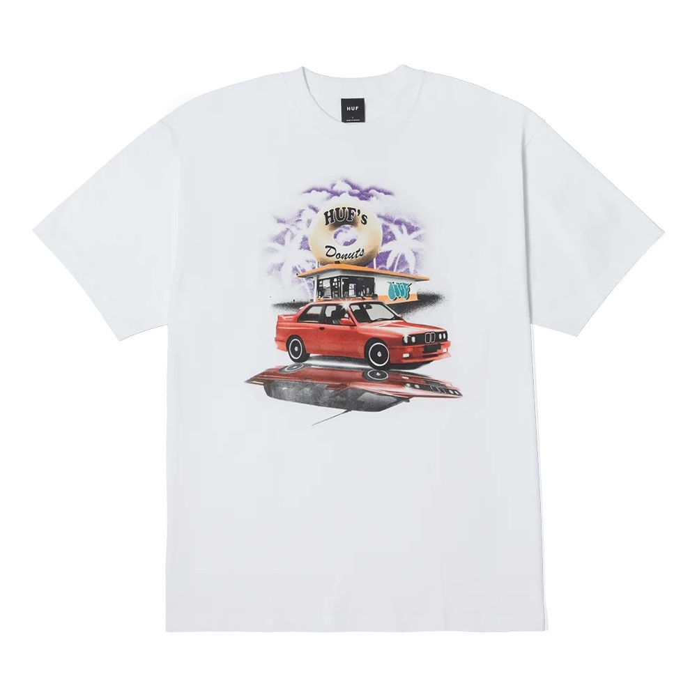 Camiseta Huf Drive Thru Branco