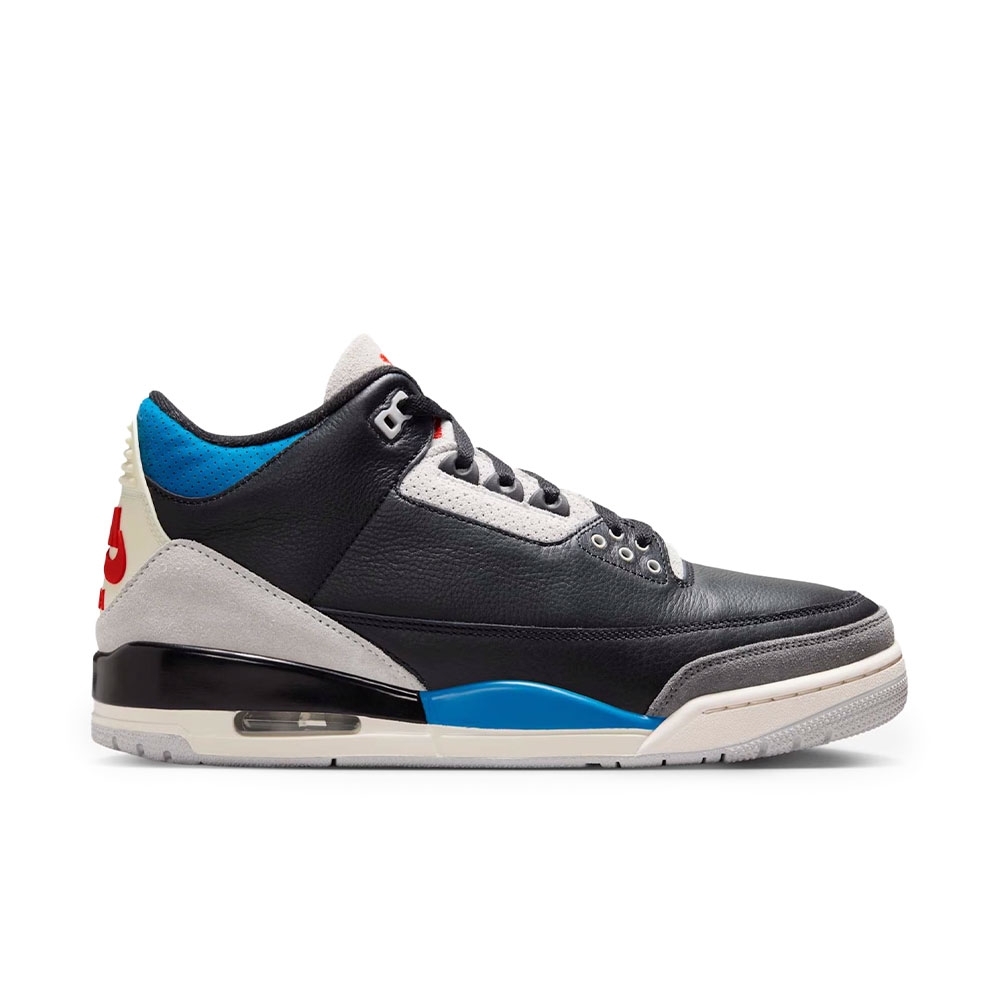 Tênis Nike Air Jordan 3 Retro Og Preto/branco