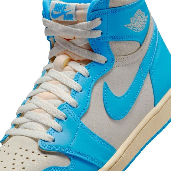Tênis Nike Air Jordan 1 Retro Hi Og Azul/branco