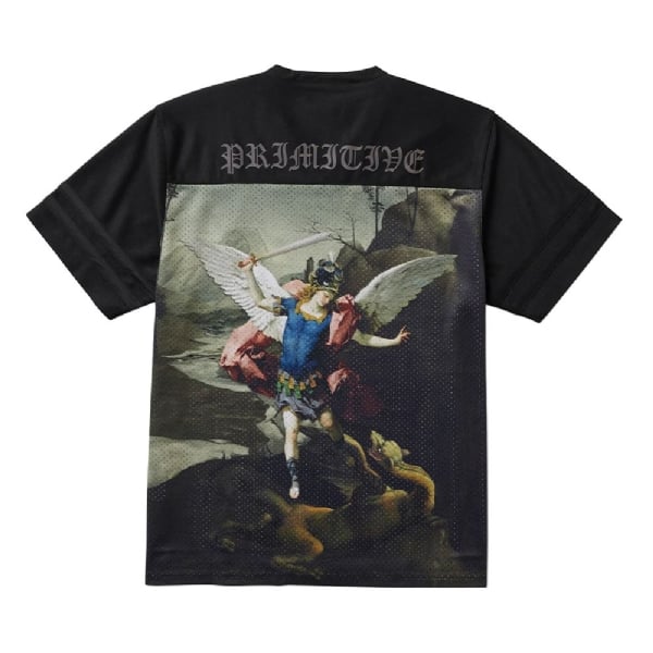 Camiseta Primitive  Redemption Mesh Jersey Preto
