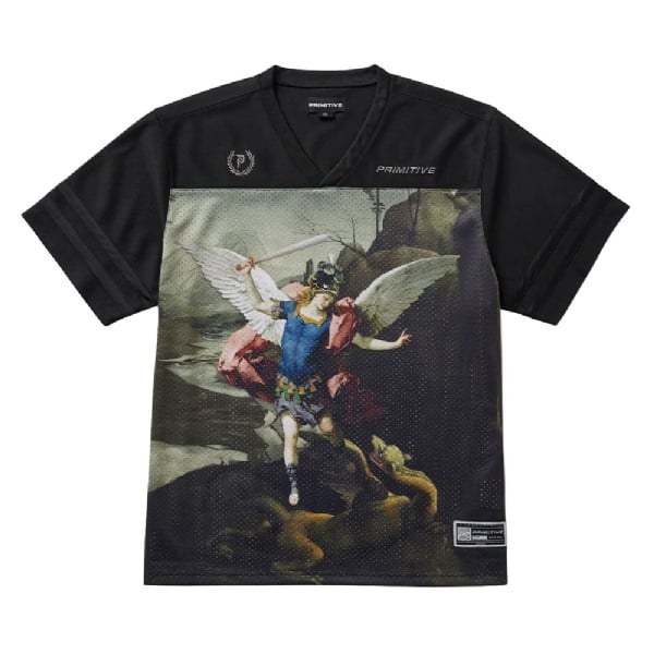 Camiseta Primitive  Redemption Mesh Jersey Preto