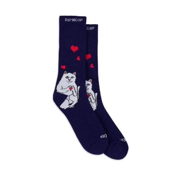 Meia Ripndip Nermal Loves Azul