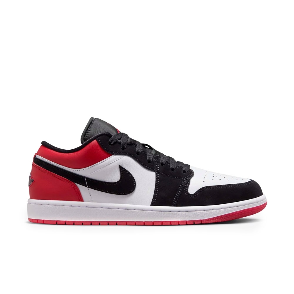 Tênis Air Jordan 1 Low Preto/vermelho