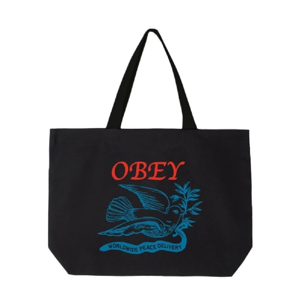 Bolsa Obey Peace Delivery Dove Preto