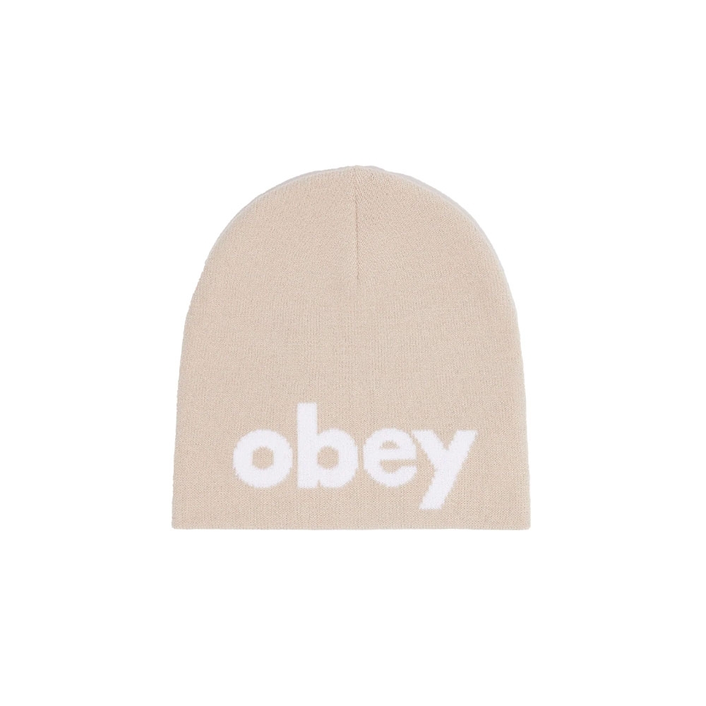 Gorro Obey Lowercase Beanie Bege