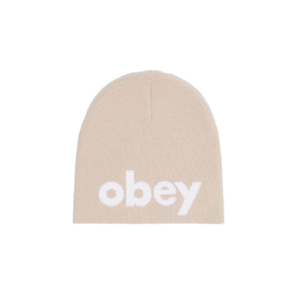 Gorro Obey Lowercase Beanie Bege
