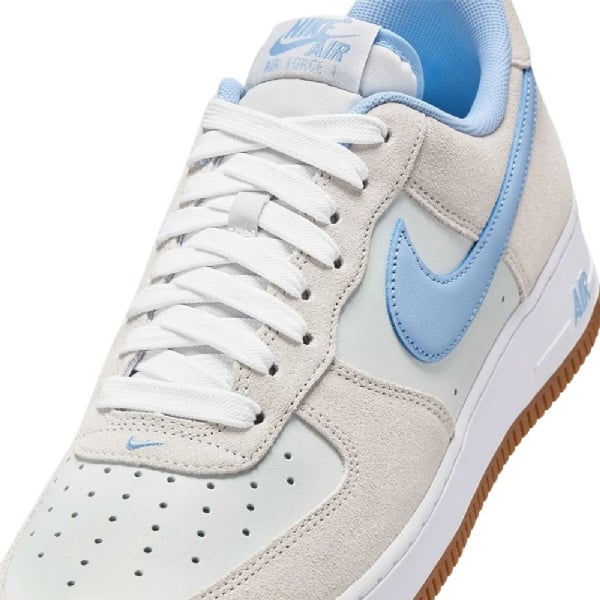 Tênis Nike Air Force 1 Low 07 Lv8 "white blue" Branco/azul