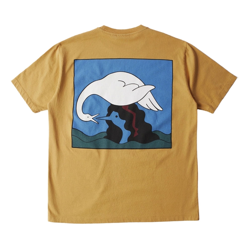 Camiseta Parra Swan To The Face Laranja
