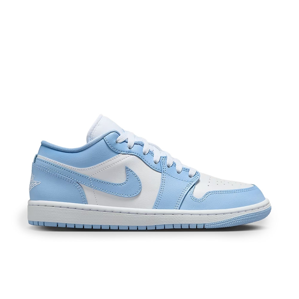 Tênis Air Jordan 1 Low Azul/branco