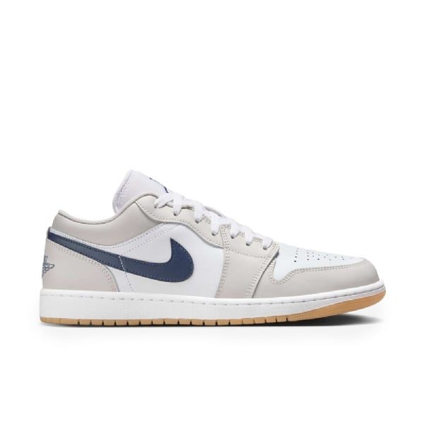 Tênis Air Jordan 1 Low Branco/azul