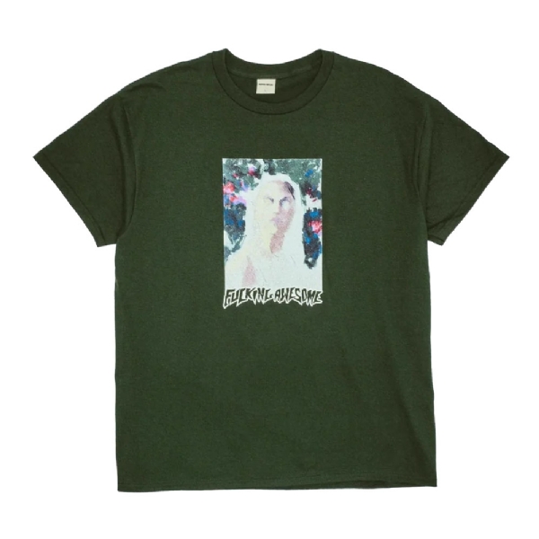 Camiseta F.awesome Painterly Verde Escuro