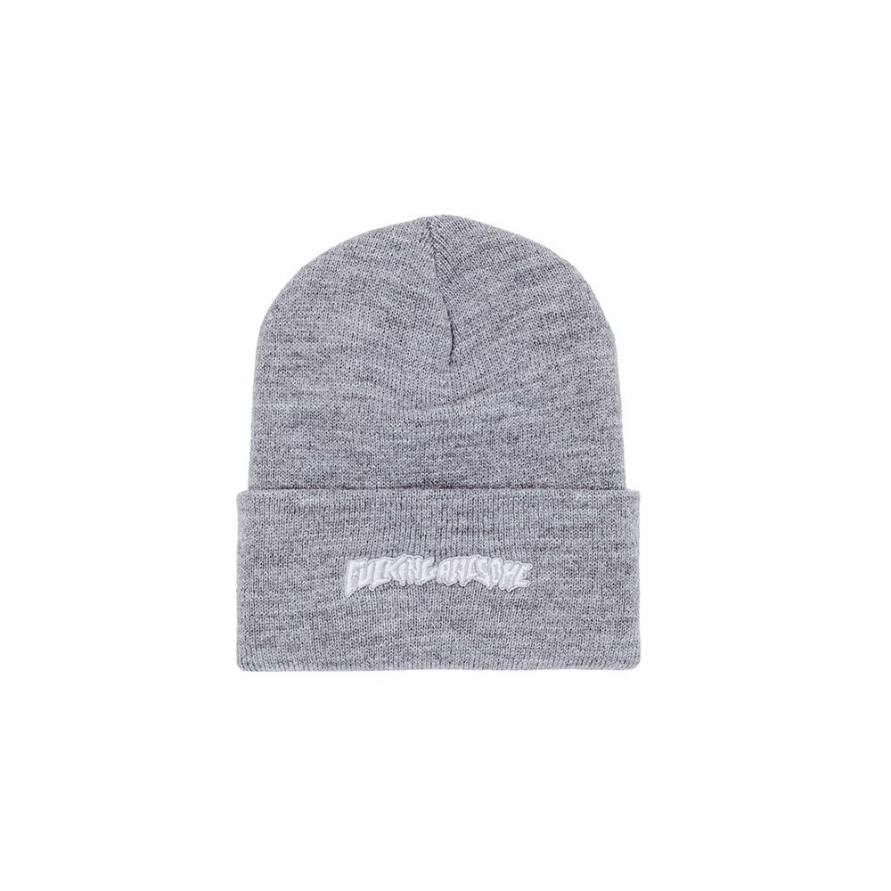 Gorro F.awesome Little Stamp Embroidered Cinza