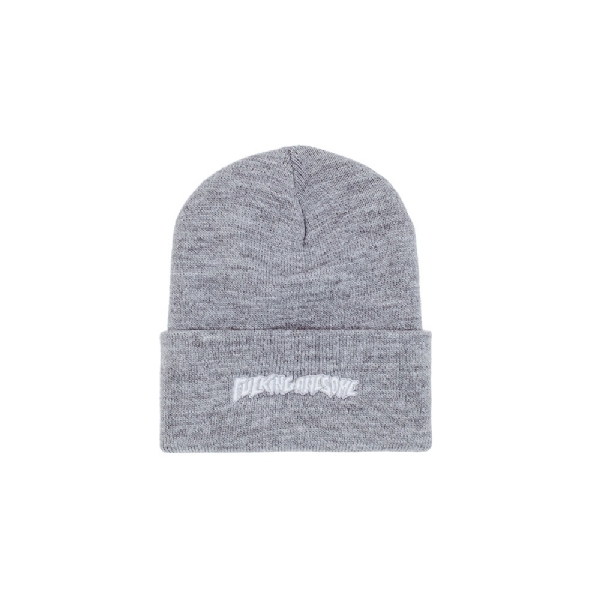 Gorro F.awesome Little Stamp Embroidered Cinza
