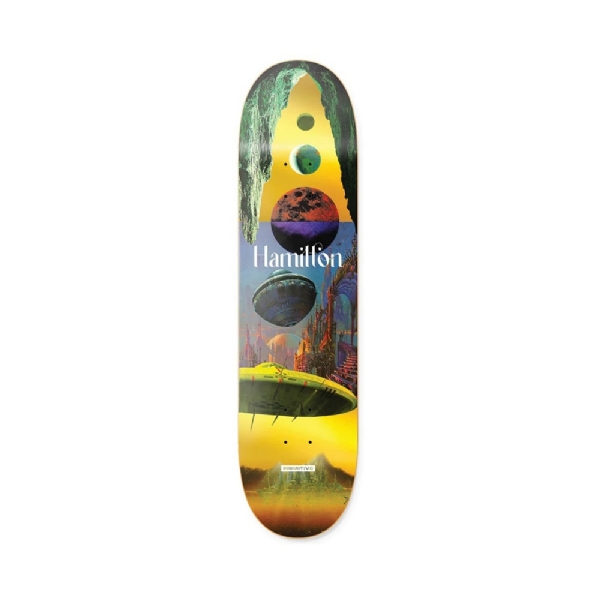 Shape Primitive Hamilton New Worlds 8.125 Estampado