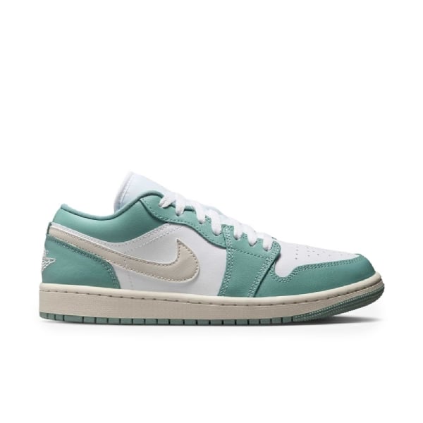 Tênis Air Jordan 1 Low Branco/verde