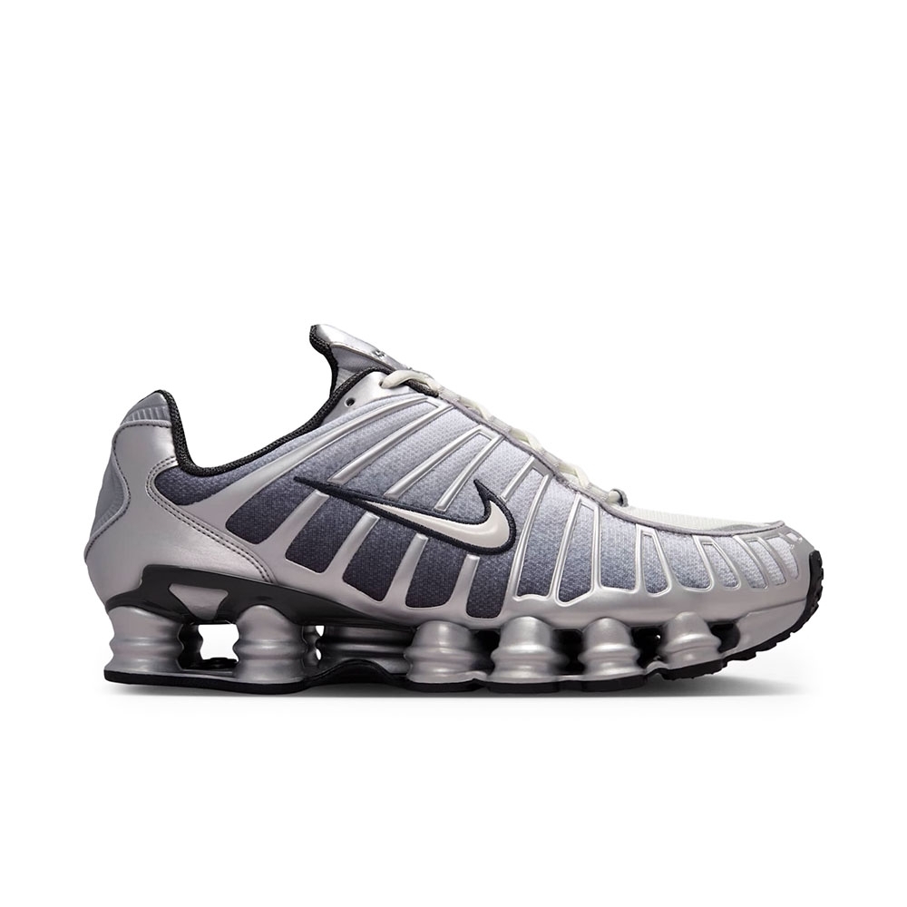 Tênis Nike Shox Tl Print Prata/preto
