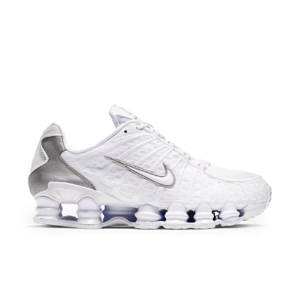 Tênis Nike Shox Tl Branco/prata