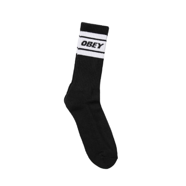 Meia Obey Cooper Ii Preto/branco