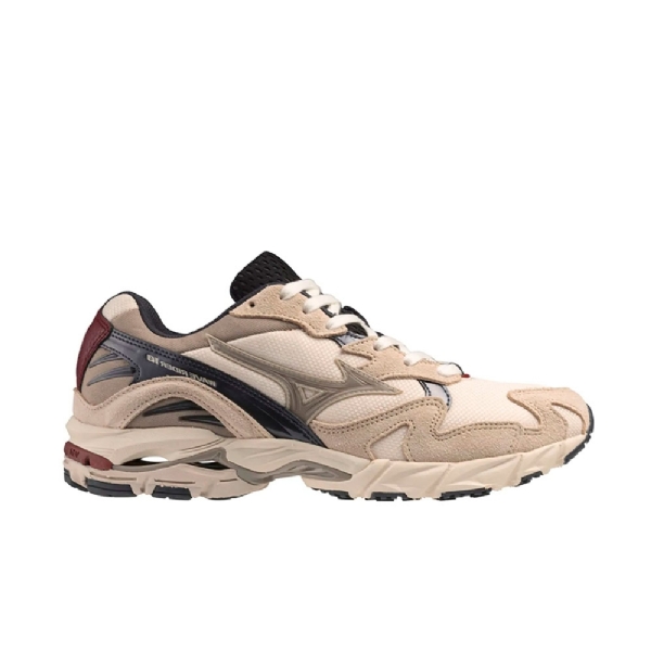 Tênis Mizuno Wave Rider 10 Bege/preto