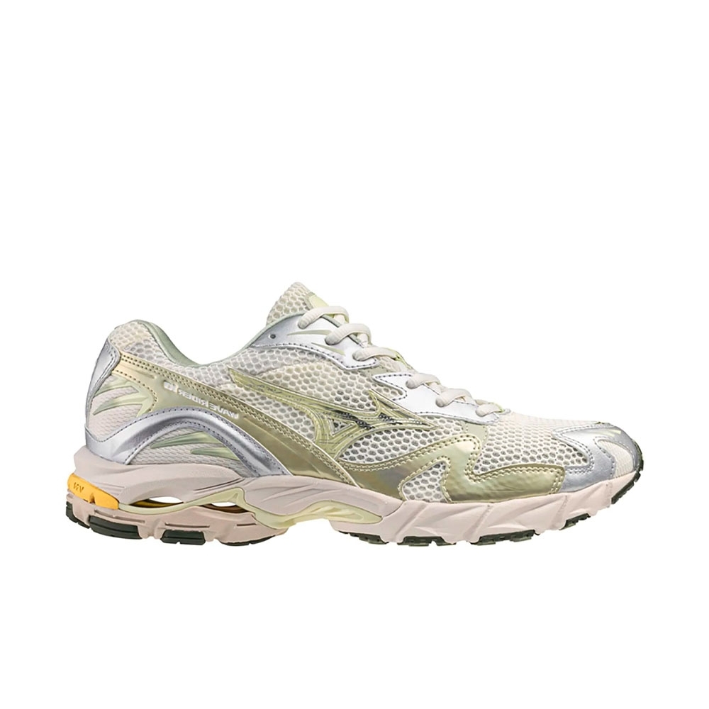 Tênis Mizuno Wave Rider 10 Prata/verde