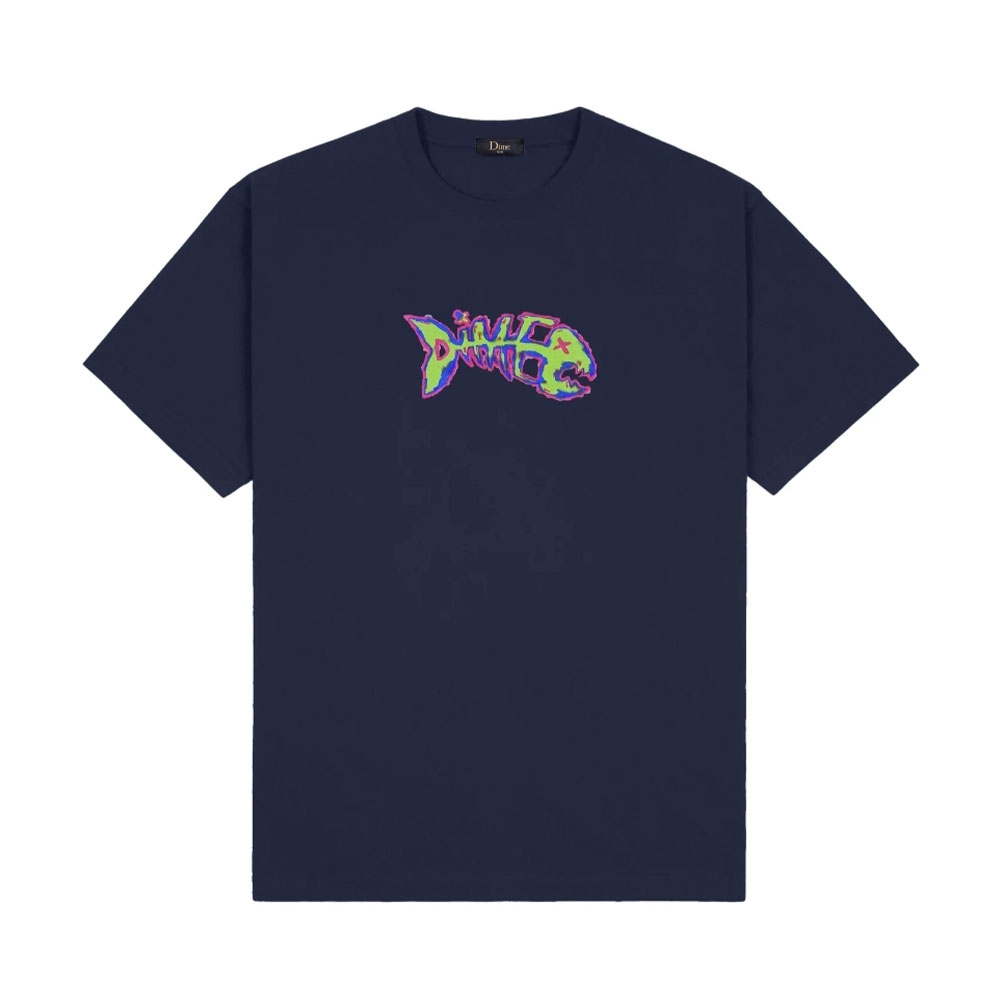 Camiseta Dime Bones Azul Escuro