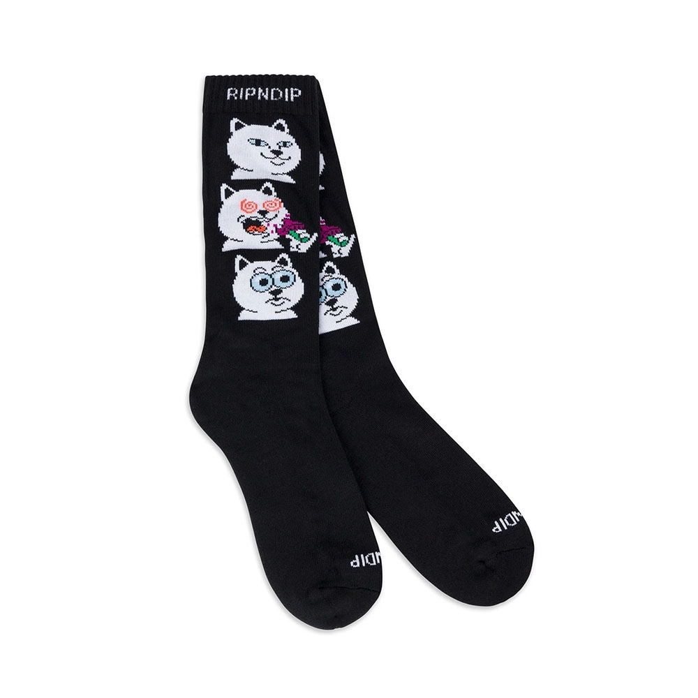 Meia Ripndip Shroom Diet Preto