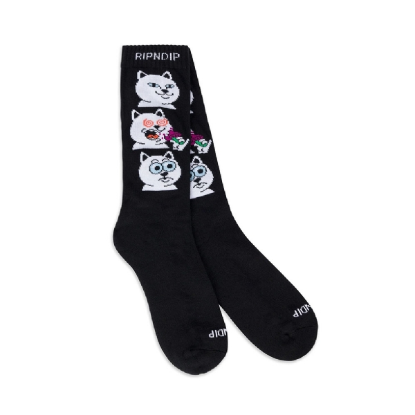 Meia Ripndip Shroom Diet Preto