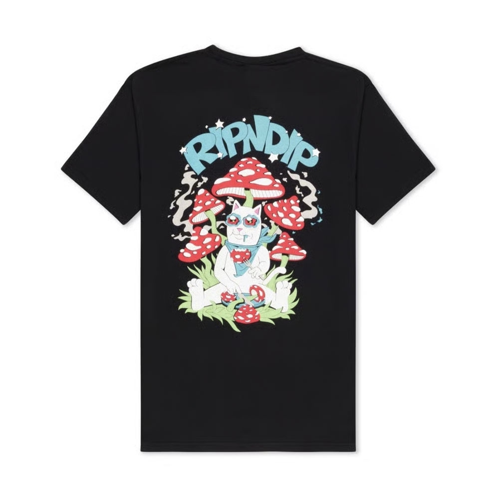 Camiseta Ripndip Shroom Buffet Preto