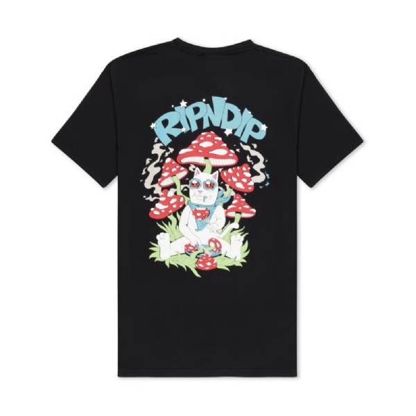 Camiseta Ripndip Shroom Buffet Preto