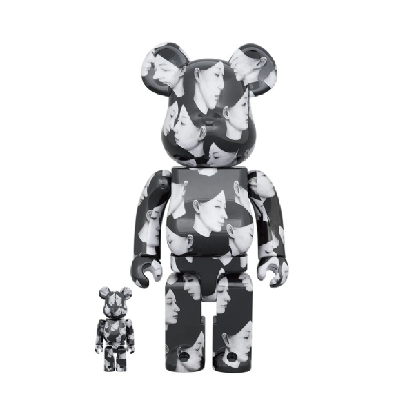 Bearcrick Black Scandal Yohji Yamamoto X Suzume Uchida X S.h.i.p Multiple Selves 100% & 400% Estampado