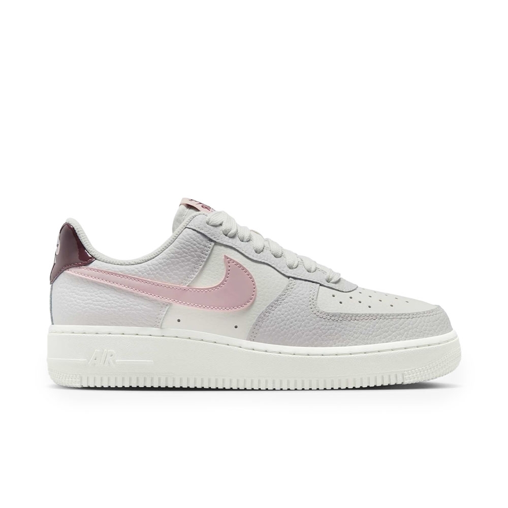 Tênis Nike Air Force 1 07 Cinza/ Rosa