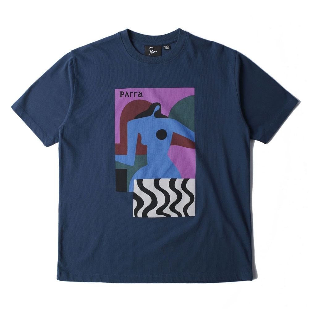 Camiseta Parra Distortion Tabl Azul